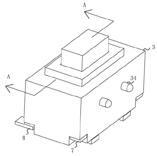 防止助焊劑進入的輕觸開關(guān)